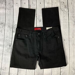 GUESS Black Medium Rise Skinny Scotch Fit Jeans